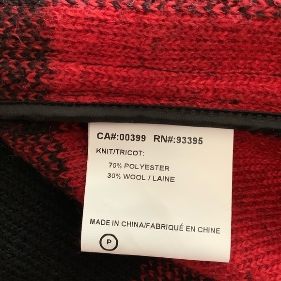 NWOT Nikki Jones Montreal Buffalo Plaid Print Zip-Up Jacket Sz-S/P - Picture 7 of 7